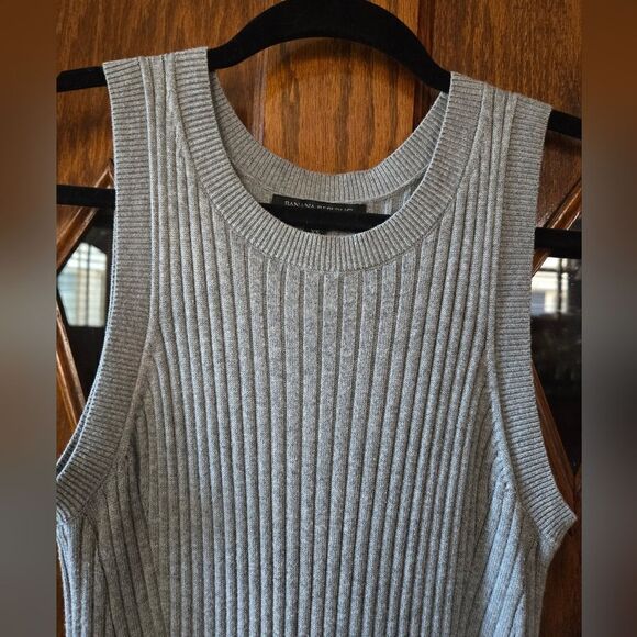 Banana Republic Ribbed Midi Tank Dress XSMALL - Picture 3 of 8
